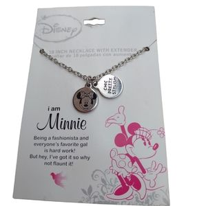 Disney Jewelry New Disney Minnie Mouse Necklace